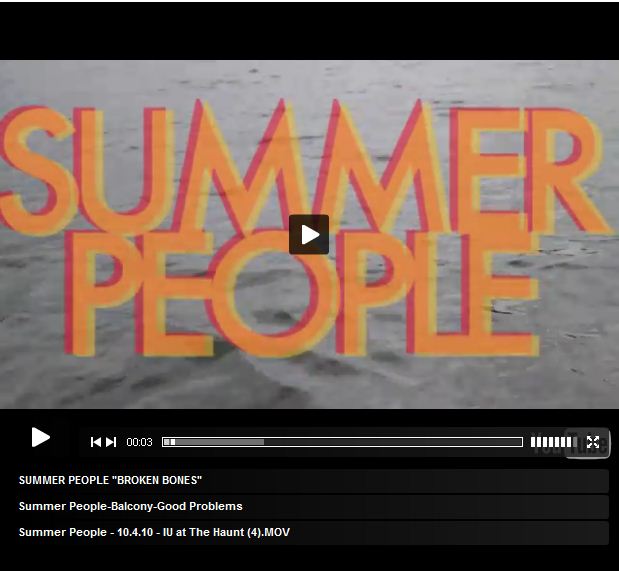 Summer People video