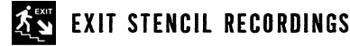 exit stencil logo